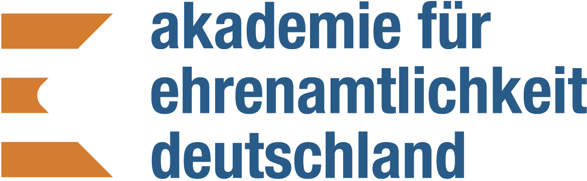 Das Bild zeigt das Logo der Akademie für Ehrenamtlichkeit Deutschland, ein Netzwerkpartner des Neuköllner EngagementZentrums.