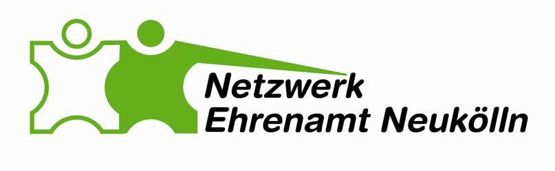Das Bild zeigt das Logo des Netzwerk Ehrenamt Neukölln, ein Netzwerkpartner des Neuköllner EngagementZentrums.