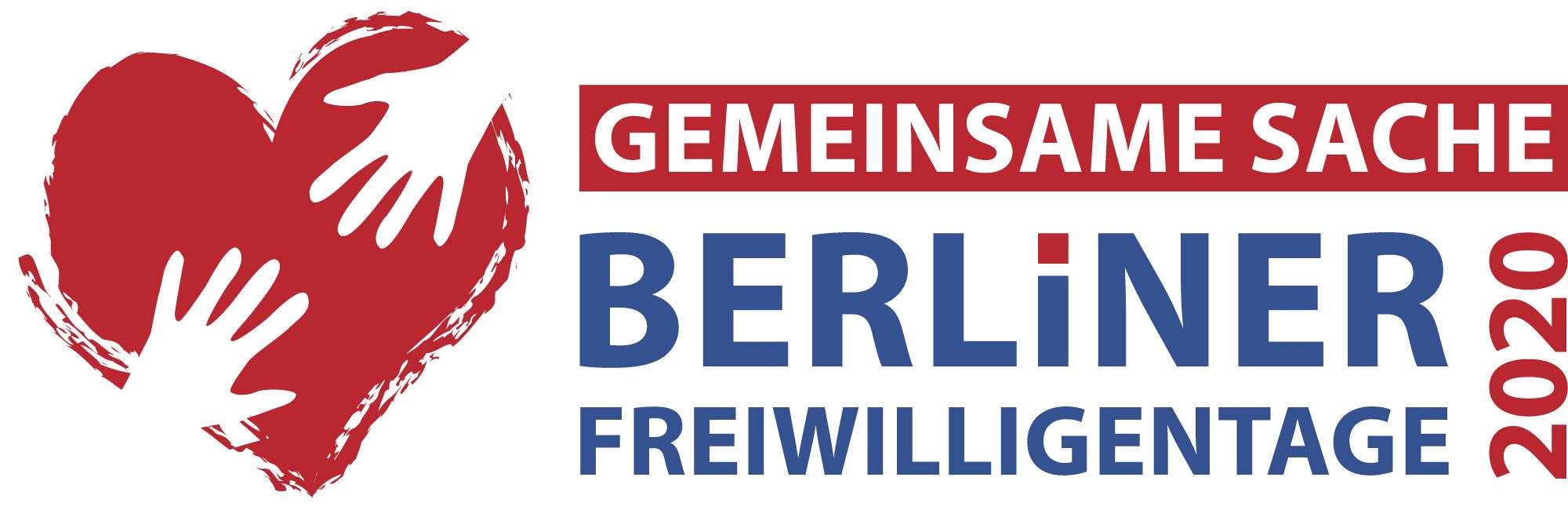 Das Bild zeigt das Logo der Berliner Freiwilligentage, ein Netzwerkpartner des Neuköllner EngagementZentrums.