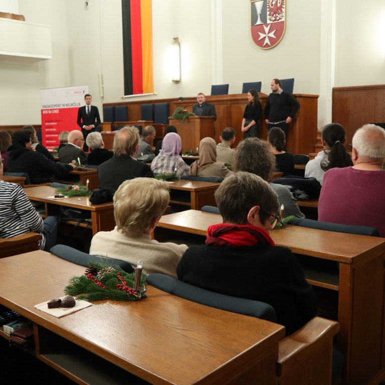Bezirkliche Ehrung