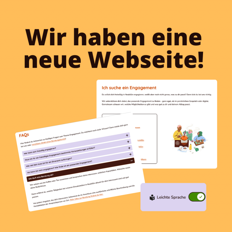 Wir haben eine neue Webseite!